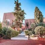 Koutouloufari Village Holiday Club exterior courtyard