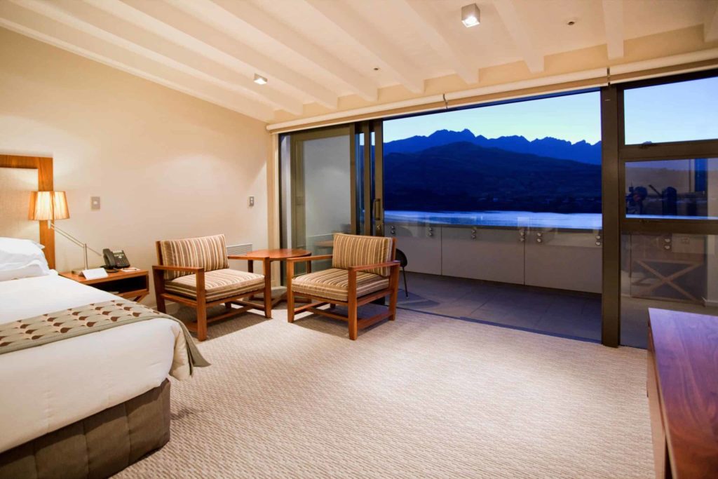 Bedroom with balcony access: Lake View 3 Bedroom Apartment